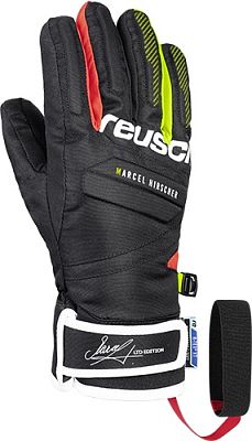 Превью  Перчатки горнолыжные REUSCH Marcel Hirscher R-TEX XT Junior Black/Fire Red (19/20)